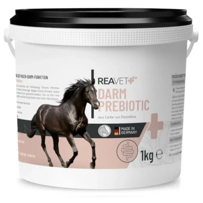 Afbeelding van ReaVET Darm Prebiotica voor Paarden Ondersteuning van maag, en darmfunctie Graanvrij aanvullend voer 1000g