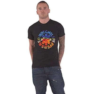 Afbeelding van Red Hot Chili Peppers Californication Asterisk Heren T shirt L Zwart
