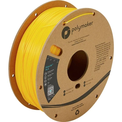 Afbeelding van Polymaker PA02007 PolyLite Filament PLA kunststof 1.75 mm 1000 g Geel 1 stuk(s)