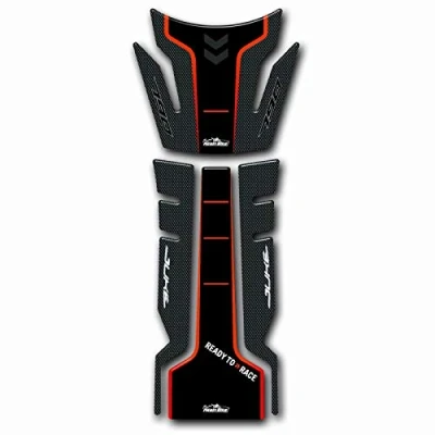 Afbeelding van Resin Bike Motorfietssticker compatibel met KTM 790 Duke 2018 2019. Tankbescherming tegen stoten en schaafwonden. 3D sticker hars