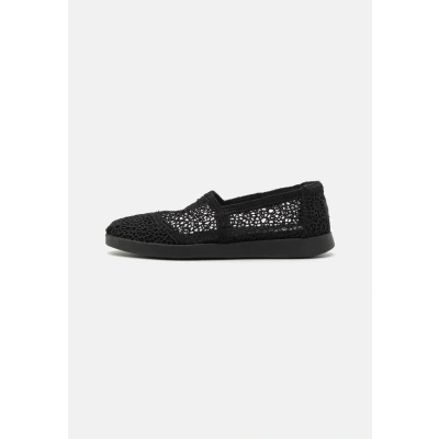 Afbeelding van TOMS Alpargata PLUS Instappers, Dames, Maat: 39, Black Textiel