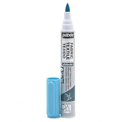 Afbeelding van 7A Light Fabric Marker Fluo Blue