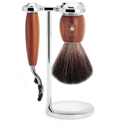 Afbeelding van Muhle scheerset Vivo S21H331M3 Synthetisch Mach3 Pruimen