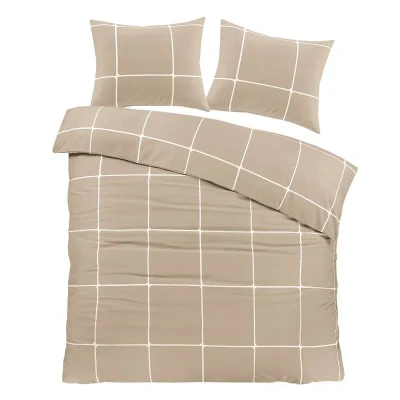Afbeelding van Day Dream Stan Dekbedovertrek Tweepersoons 200x200/220 cm Beige