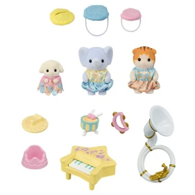 Image de Figurines Sylvanian Families Le concert de la crèche