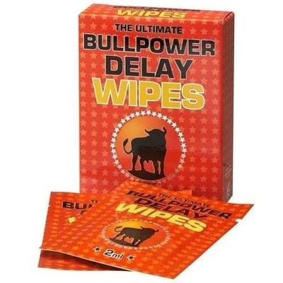 Afbeelding van BULL POWER WIPES DELAY SACHETS 6X2ML