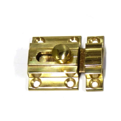 Afbeelding van Deurklink EDM Bevestiging Gouden 20 mm Gepolijst messing