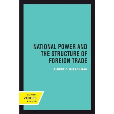 Afbeelding van National Power and the Structure of Foreign Trade