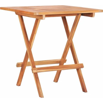 Afbeelding van Bistrotafel inklapbaar 60x60x65 cm massief teakhout