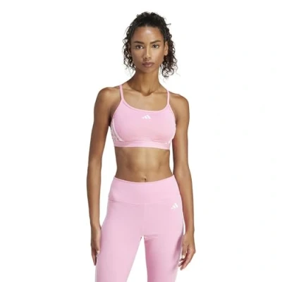Afbeelding van adidas Aeroreact Training Light Support 3 Stripes Sportbeha voor dames