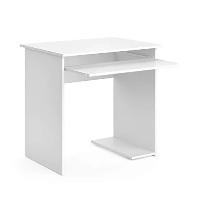 Afbeelding van Vicco Bureau Nick, Wit, 80 x 58 cm