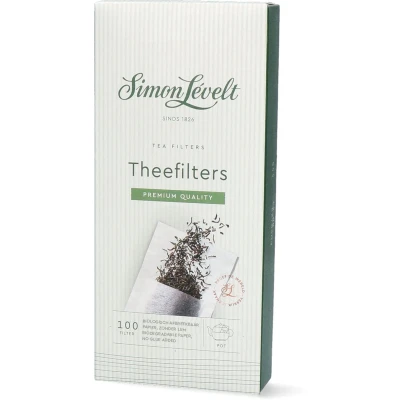 Afbeelding van Theefilters Papier per pot Simon Lévelt