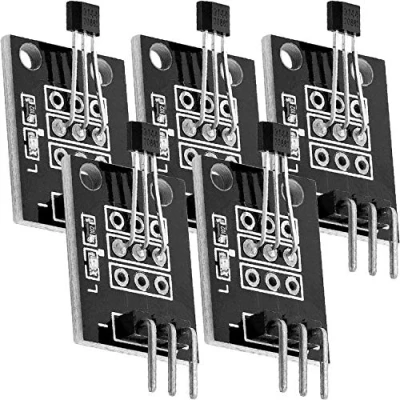 Afbeelding van AZDelivery 5 x KY 003 Digitale Hall Effect Sensor Transistor compatibel met Arduino Inclusief E Book!