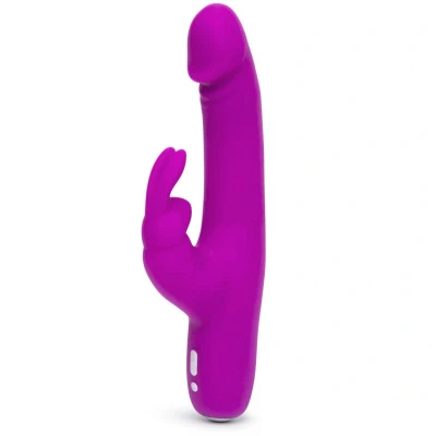 Afbeelding van Happy Rabbit Slimline Realistic Vibrator Paars