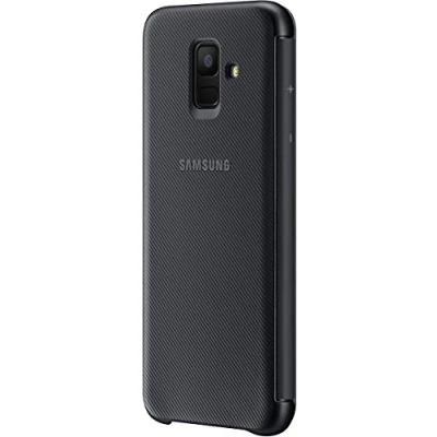 Image de Etui Samsung Flip Wallet Noir pour Galaxy A6