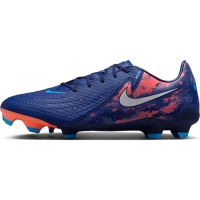 Afbeelding van Nike Phantom Gx Ii Academy Fg/Mg Eh platte Oxfordheren, Blue Void Chrome, 45.5 EU