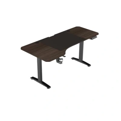 Afbeelding van VDD Gaming Bureau Game Desk Zit sta Elektrisch in hoogte Verstelbaar Computer Tafel 160 x 75 cm Bruin Maximale 120