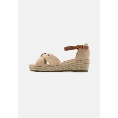 Afbeelding van Tommy Hilfiger Karin Espadrilles voor kinderen, Maat: 35, Sand Imitatieleer/ textiel
