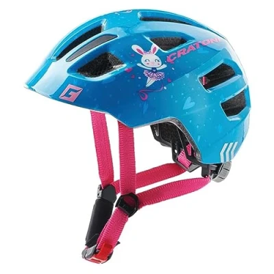 Afbeelding van Cratoni Helm Maxster Bunny Blue Glossy Xs S