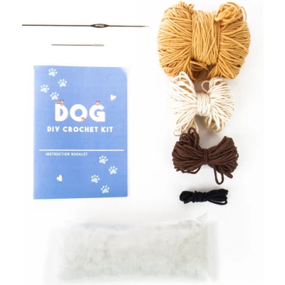 Afbeelding van Gift Republic DIY Dog Crochet Kit