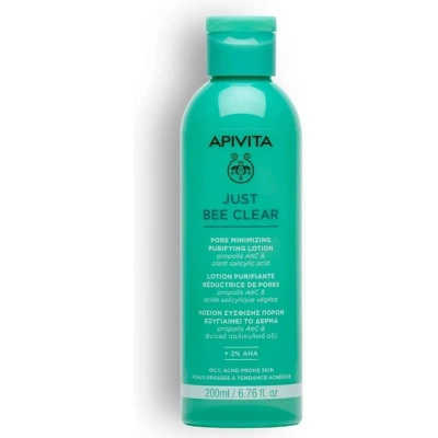Afbeelding van Apivita Just Bee Clear Pore Minimizing Purifying Lotion 200ml