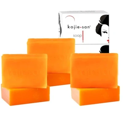 Afbeelding van Kojie San: zeep die de huid lichter maakt, 135 g (6 stuks)