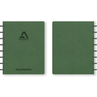 Afbeelding van Adoc Business Schrift, Ft A5, 144 Bladzijden, Gelijnd, Groen Schrift