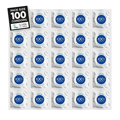 Afbeelding van Exs Nano Thin Condooms Dunste condoom die bestaan 100 stuks