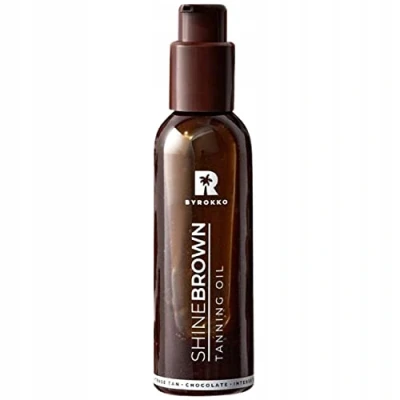 Afbeelding van BYROKKO Natuurlijke crème met bruine chocolade olie voor zonvrije bruining, 200 ml