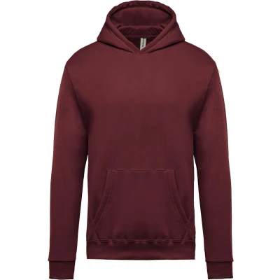 Afbeelding van Kariban Kindersweater met capuchon K477 Wine
