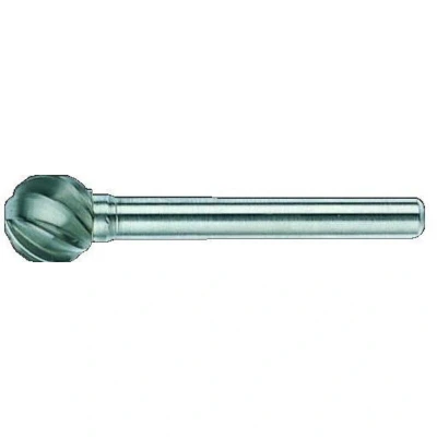 Image de BAHCO D1211AL08 fraise carbure avec tête sphérique pour aluminium 12 mm x 11 8