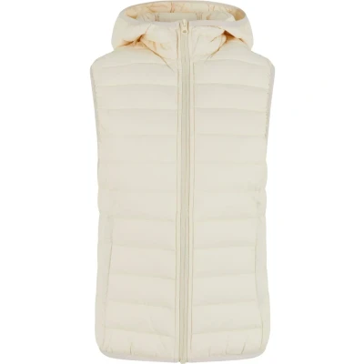 Afbeelding van Urban Classics Ultra Puffer Bodywarmer, Dames, Maat: 3XL, Whitesand