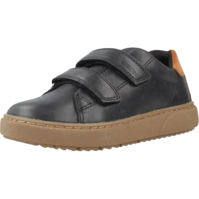 Afbeelding van Geox J Theleven Boy D Sneakers voor jongens, zwart.