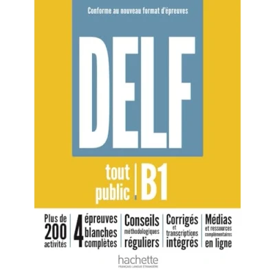 Afbeelding van DELF tout public B1 Conforme au nouveau format d&#039;épreuves