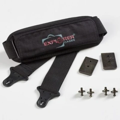 Afbeelding van Explorer Cases Draagriem SHOULDERKIT.U Shoulder kit for Zwart