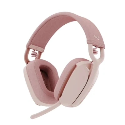 Image de Casque PC sans fil Bluetooth Logitech Zone Vibe 100 Rose