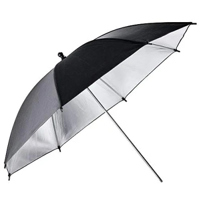 Afbeelding van GODOX UB 002 84 cm studio parasol, zwart/zilver