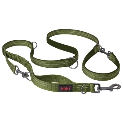 Afbeelding van Halti Anatomy Multi Lead Groen Hondenriem Small
