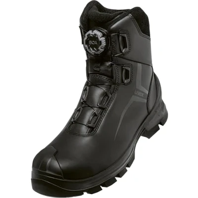 Afbeelding van uvex S3L BOA PU/GU W12 6536346 Hoge veiligheidsschoenen Schoenmaat (EU): 46 Zwart 1 paar