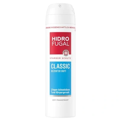 Afbeelding van Hidrofugal, Classic Spray 150 ml antitranspirant met subtiele geur voor betrouwbare bescherming zonder ethylalcohol