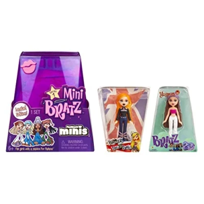 Afbeelding van MGA Miniverse Bratz Y2K Nostalgia Flashback Minis poppen Limited Edition Willekeurige selectie 2 mini en ondoorzichtige verpakking die sokkel maakt geweldig cadeau vanaf 6 jaar
