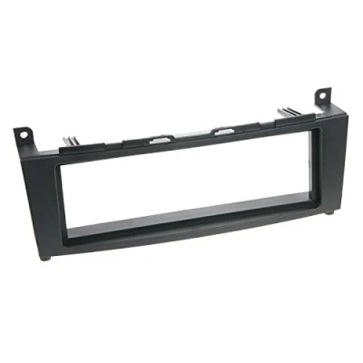Afbeelding van 1 DIN Paneel geschikt voor Mercedes Benz C Klasse 2007 2011 Kleur: Zwart