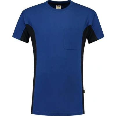 Afbeelding van Tricorp T Shirt Workwear 102002 190gr Koningsblauw/Marine Maat 4XL