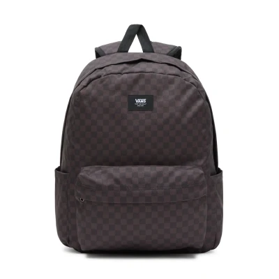 Afbeelding van Vans OLD Skool Check Rugzak, Heren, Maat: One Size, Black charcoal