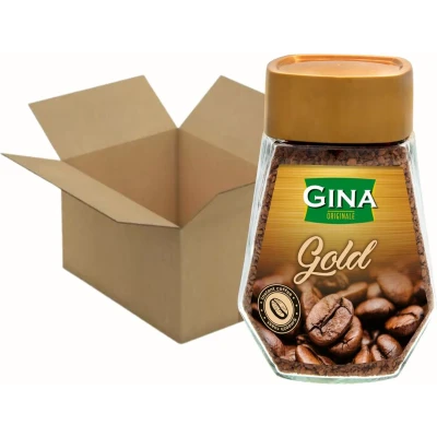 Afbeelding van Gina Gold Oploskoffie 6x200 gram