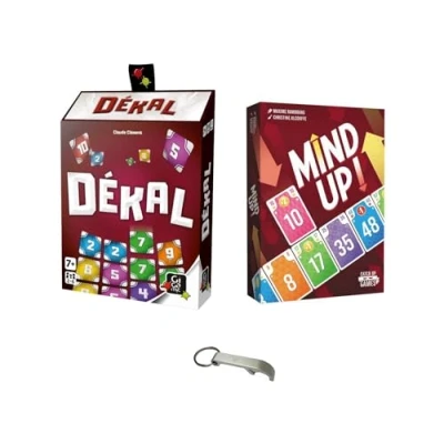 Afbeelding van Set van 2 decoratieve spelletjes + Mind Up 1 Decap Blumie (Dekal Up)