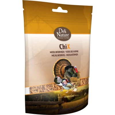 Afbeelding van Deli Nature Chix Meelwormen Kippenvoer 200 g