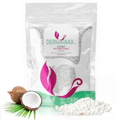 Afbeelding van Dermawax Multidirectionele kokosnootwaskralen voor ontharing