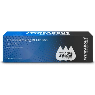 Afbeelding van Huismerk Samsung MLT D1082S (SU781A) Toner Zwart Voordeelbundel 2 pack