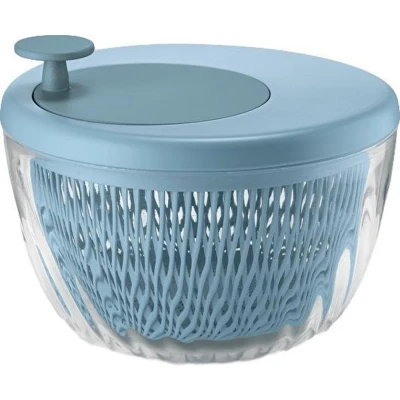 Afbeelding van Guzzini Salad Spinner W/lid Cm 26 Spin&amp;store Matt Blue
